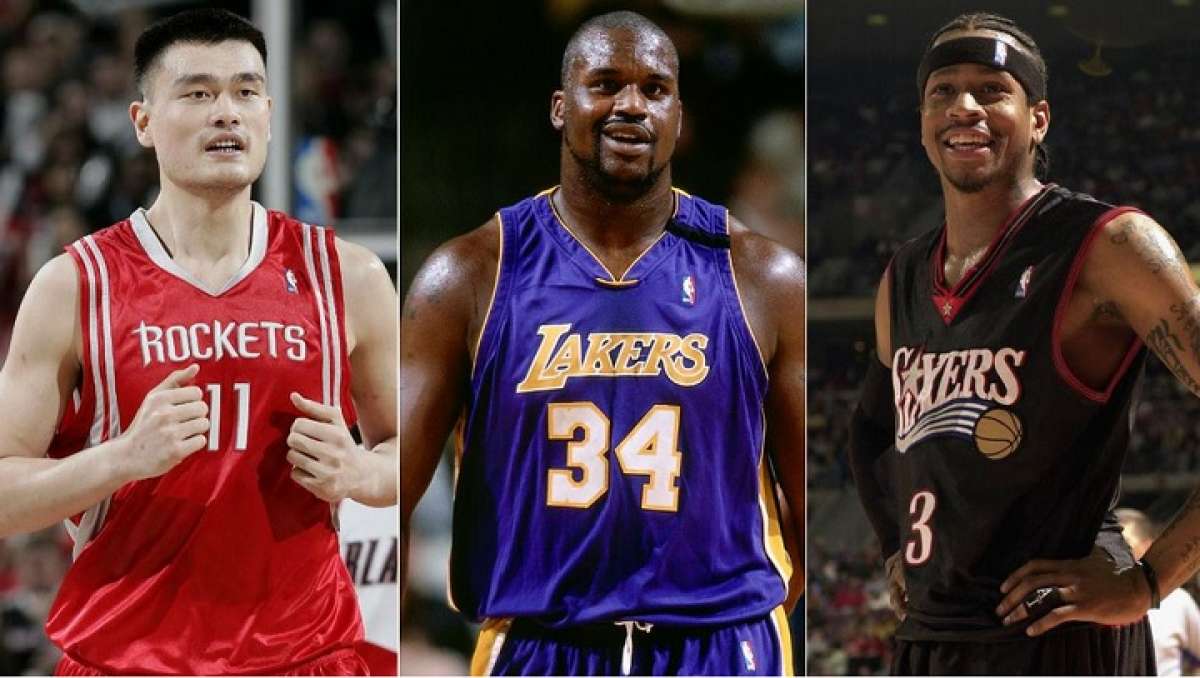 Shaq, Iverson y Yao pueden entrar en 2016 al Sal&oacute;n de la Fama