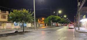 Habitantes de Los Esteros cuentan con nuevas luminarias led