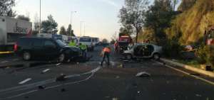 Cuatro militares murieron en accidente en la avenida Sim&oacute;n Bol&iacute;var