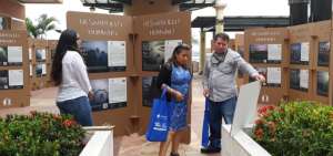 La exposici&oacute;n se desarrolla en el Puerto Santa Ana, en Guayaquil. 