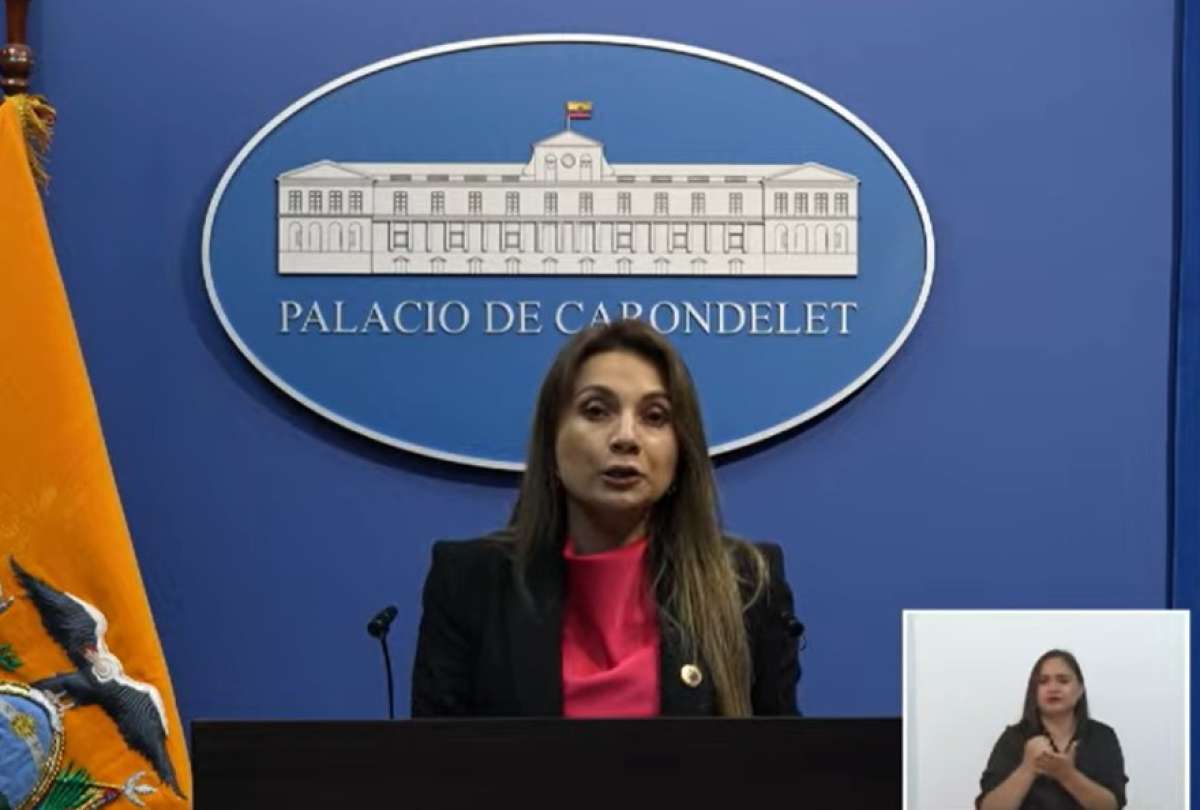 Carolina Jaramillo, vocera de Carondelet, descartó la posibilidad de que existan apagones en los meses de estiaje.