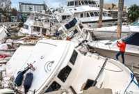 Estas son las imágenes que dejó el devastador paso del huracán Ian