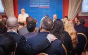 La presidenta chilena, Michelle Bachelet, promulg&oacute; hoy la ley de Uni&oacute;n Civil. Foto: Presidencia de Chile