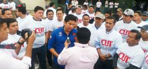 La CUT Guayas respalda a Jorge Glas