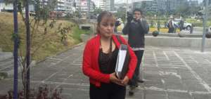 Madre de joven desaparecido no pudo reunirse con el fiscal Baca Mancheno
