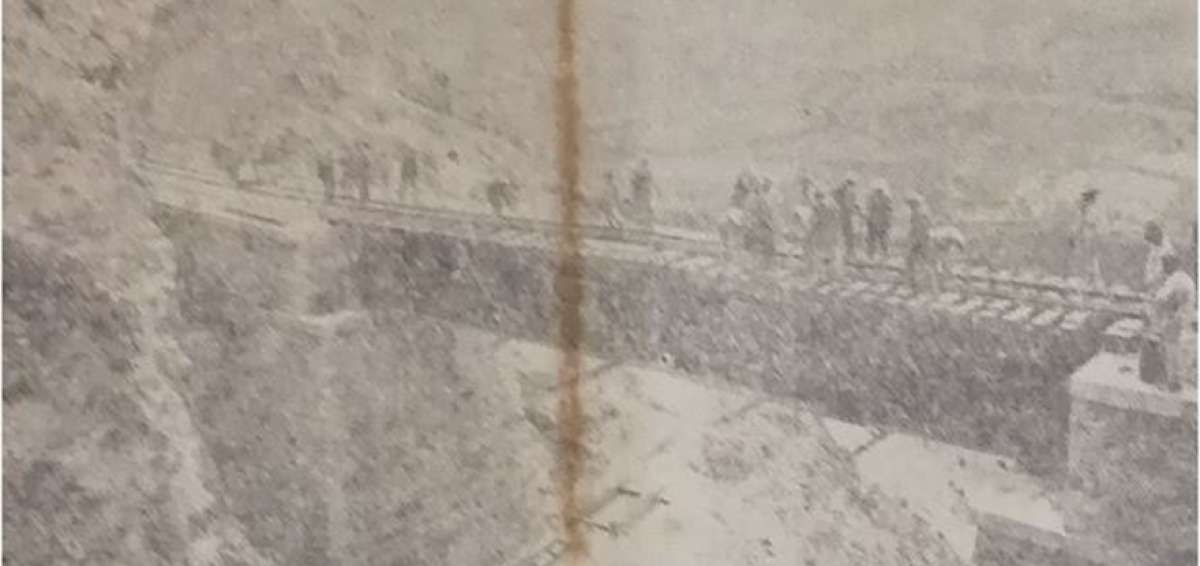 Puente del obraje para ferrocarril a Curaray est&aacute; listo
