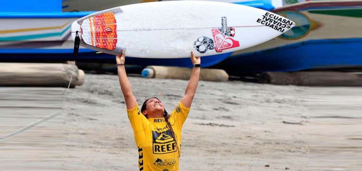 'Mimi' Barona, la abanderada de Ecuador en los Juegos de Playa