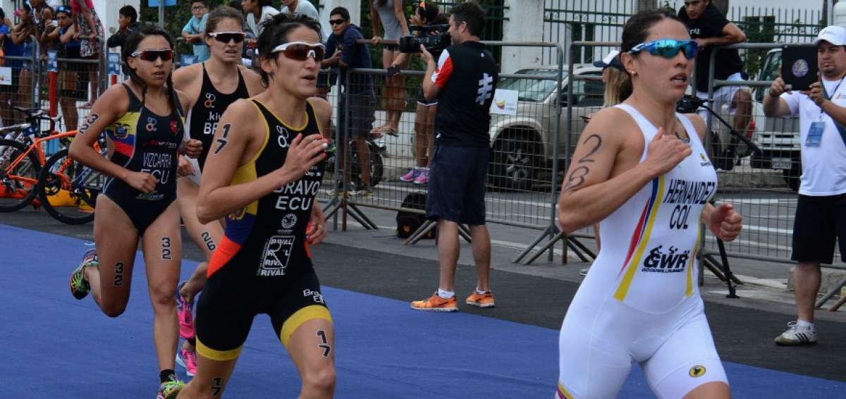 Elizabeth Bravo, vicecampeona panamericana de triatl&oacute;n
