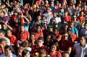 El Movimiento de los Trabajadores Sin Techo (MTST) protesta contra la organizaci&oacute;n del mundial Brasil 2014. Foto: AFP