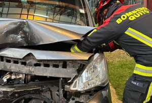 Accidente múltiple en la Autopista General Rumiñahui dejó varios heridos
