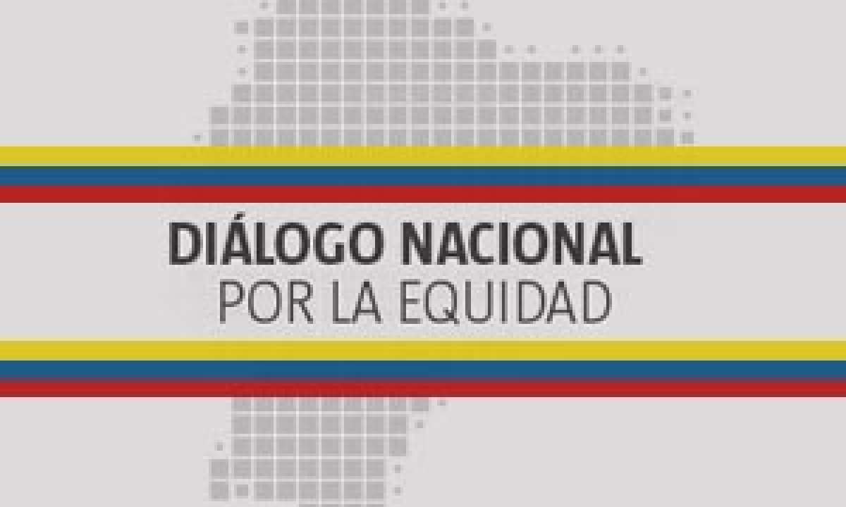 Di&aacute;logo Nacional por la equidad
