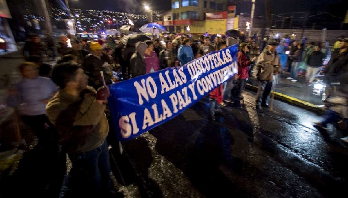 La inseguridad es una de las mayores preocupaciones de los habitantes de este sector de la capital. Foto: Marco Salgado / EL TEL&Eacute;GRAFO 