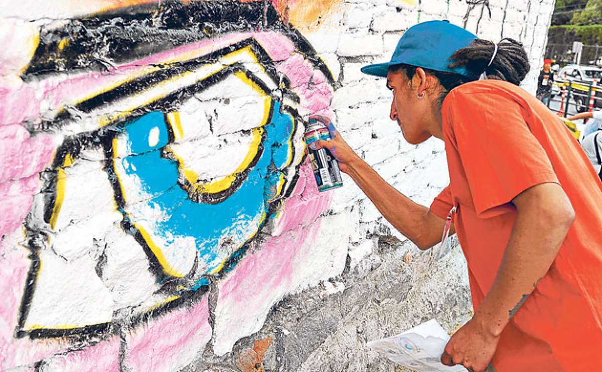 El grafiti es una de las manifestaciones art&iacute;sticas preferidas por los j&oacute;venes en todo el mundo. Las autoridades tratan de encauzar esta pr&aacute;ctica. Foto: Archivo/ El Tel&eacute;grafo