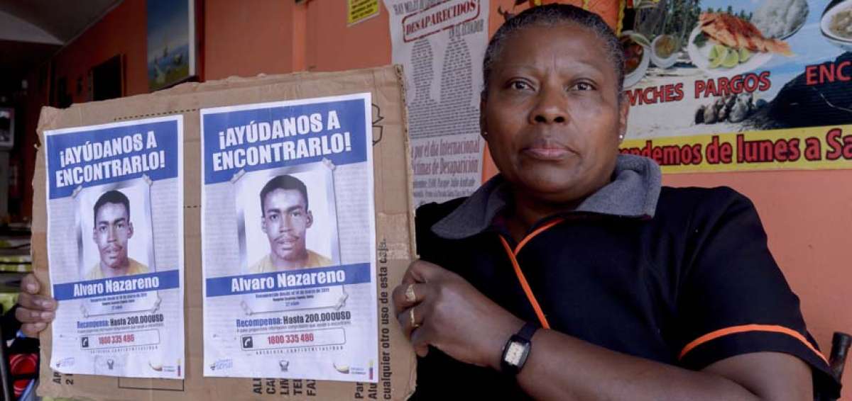 Maribel Angulo. Mam&aacute; de &Aacute;lvaro Miguel Nazareno Olivero