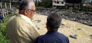 El r&iacute;o Damas, en Santo Domingo, creci&oacute; 4 metros esta madrugada