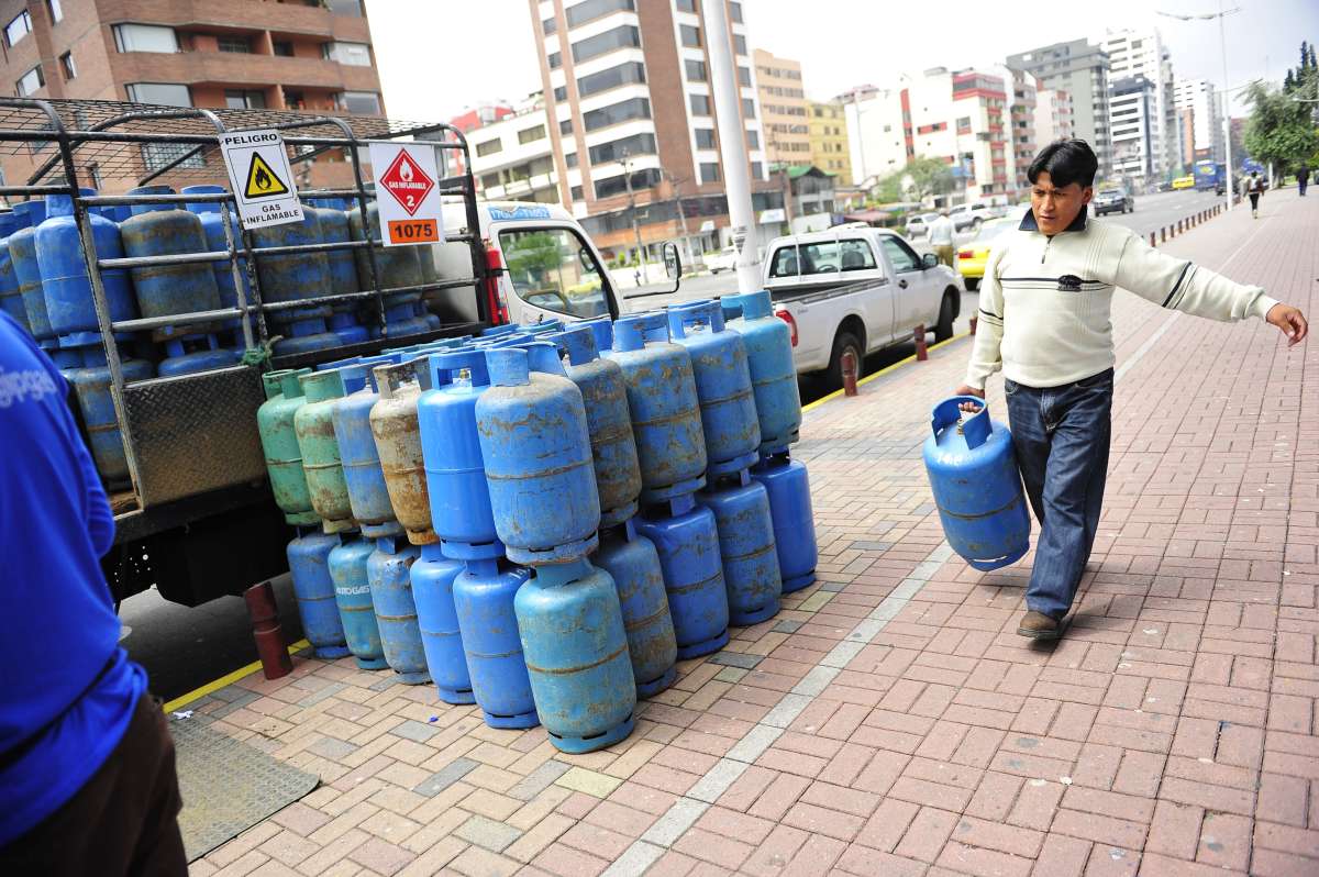 La Agencia de Regulaci&oacute;n y Control de Hidrocarburos asegur&oacute; que se colocaron puntos de distribuci&oacute;n directa de gas. Foto: Fernando Sandoval/El Tel&eacute;grafo