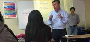 Fernando Semp&eacute;rtegui fue reelecto como rector de la UCE.