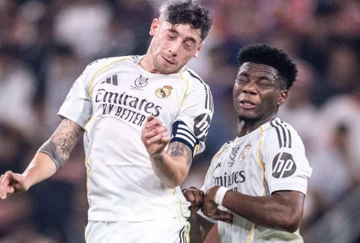 Entrenamiento del Real Madrid termina con tensi&oacute;n entre Valverde y Tchouam&eacute;ni