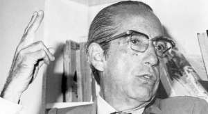 Ra&uacute;l Clemente Huerta estudi&oacute; jurisprudencia en la Universidad de Guayaquil donde tambi&eacute;n sac&oacute; su doctorado. Fue opositor a la presidencia de Camilo Ponce. Foto: Cortes&iacute;a