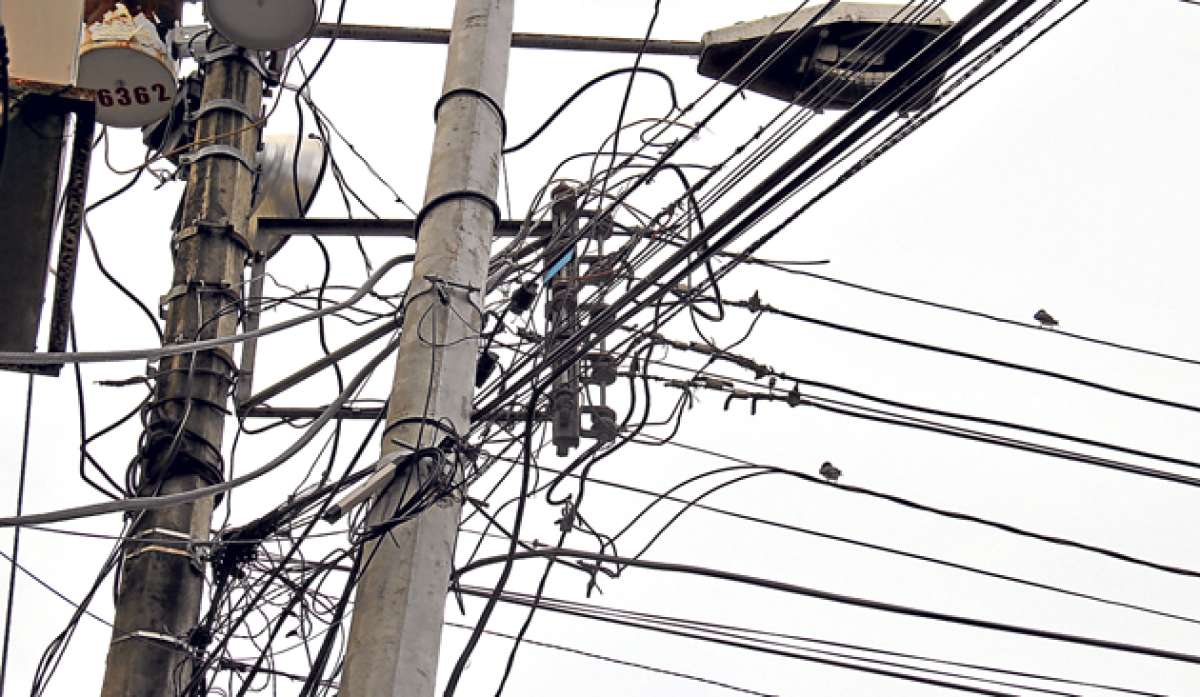 El pr&oacute;ximo paso ser&aacute; el soterramiento de los cables para eliminar los llamados &lsquo;tallarines&rsquo;. Foto: cortes&iacute;a