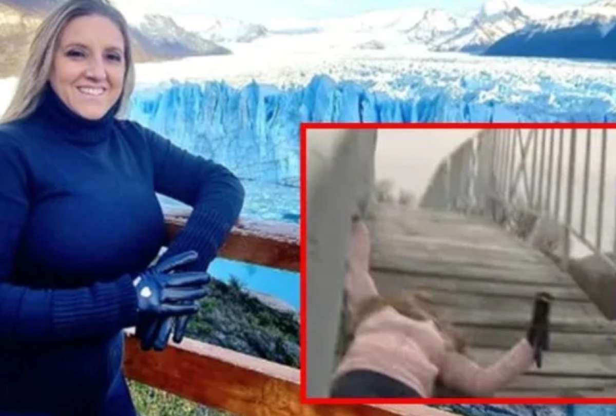 Periodista cae en plena transmisión en vivo.