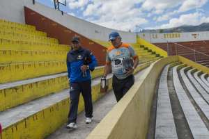 El Aucas es dirigido por Juan Ram&oacute;n Silva, entrenador uruguayo. Foto: Fernando Sandoval/El Tel&eacute;grafo