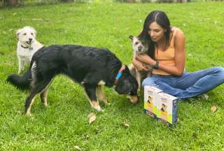 &#039;La flaca&#039; Guerrero lanzó su marca de galletas de perros con un objetivo social