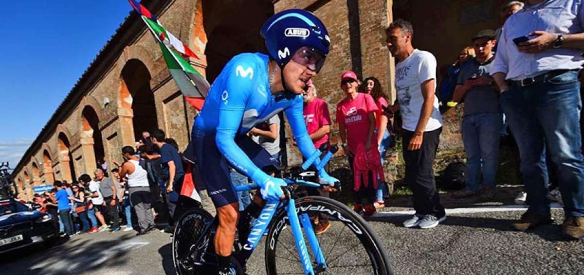 Carapaz llega en el puesto 46 en el Giro de Italia