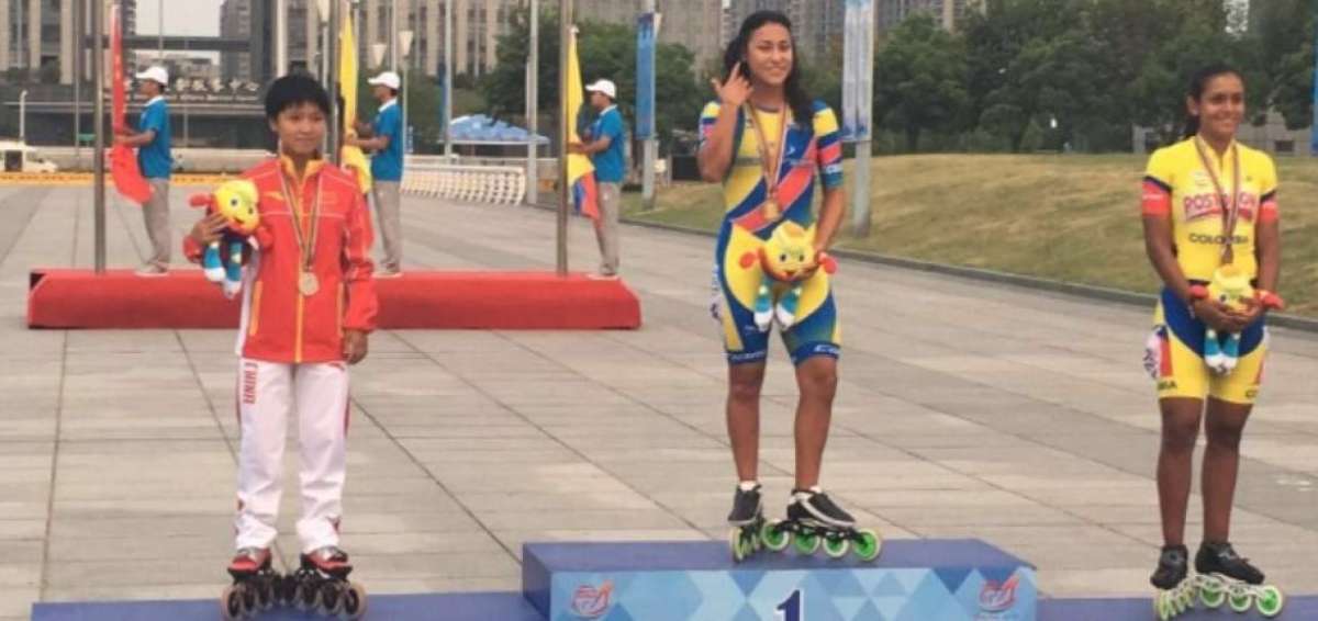 Vargas, oro en el mundial de patinaje en China