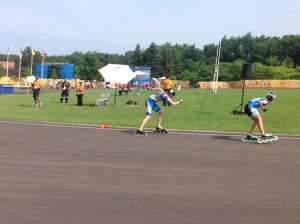 Emma Clare asegur&oacute; que termin&oacute; cansada la competici&oacute;n. Foto tomada de: @DeporteEc  