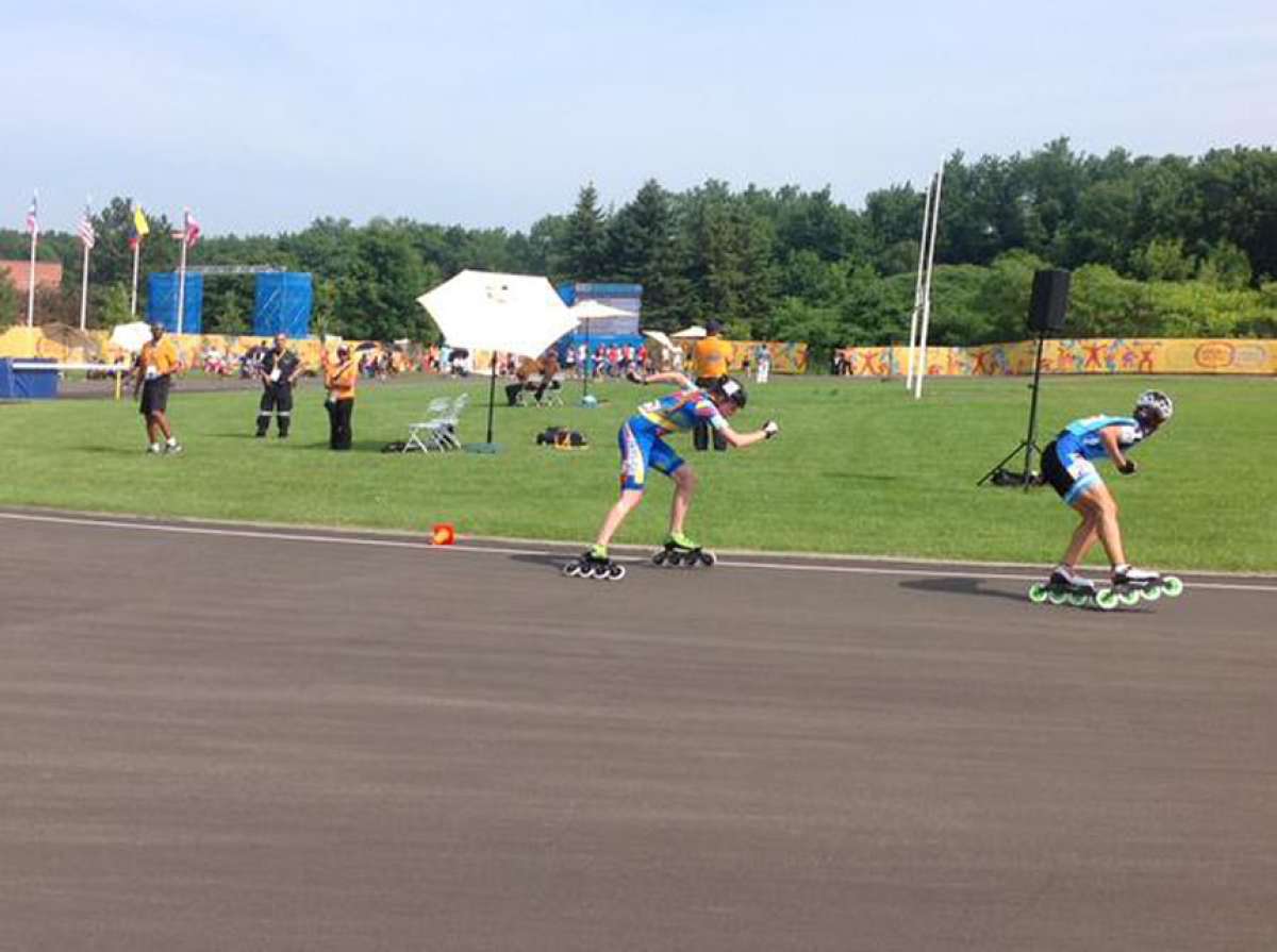 Emma Clare asegur&oacute; que termin&oacute; cansada la competici&oacute;n. Foto tomada de: @DeporteEc  