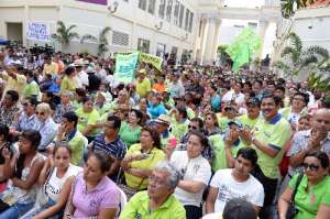 A los festejos asistieron simpatizantes de Guayaquil, Jujan, Dur&aacute;n, Daule, Salitre, entre otros cantones.
