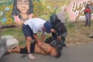 Joel M. fue detenido en la vía a Quevedo, por presunta trata de personas.