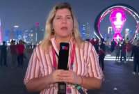 Una periodista fue asaltada mientras hacía una salida en vivo en Qatar