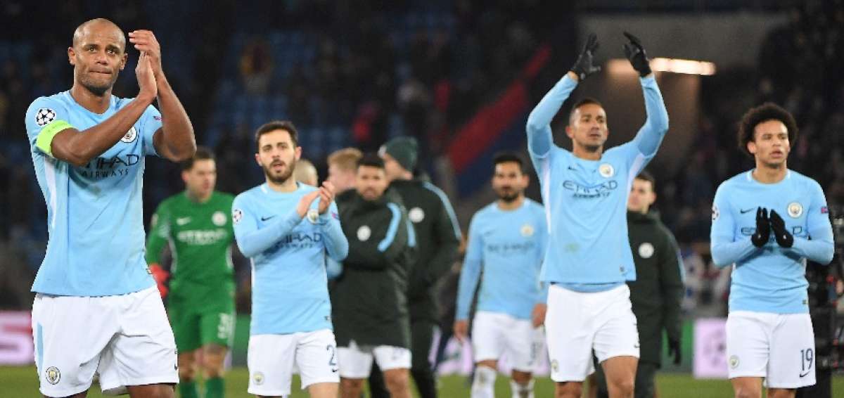 Manchester City golea en Basilea y deja casi sentenciado pase a cuartos