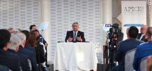 El presidente Len&iacute;n Moreno expuso ante empresarios italianos sobre oportunidades de inversi&oacute;n..