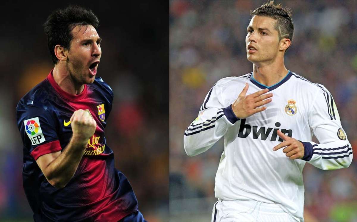 Cristiano Ronaldo (d) y Lionel Messi se enfrentar&aacute;n nuevamente en el Bernab&eacute;u. 