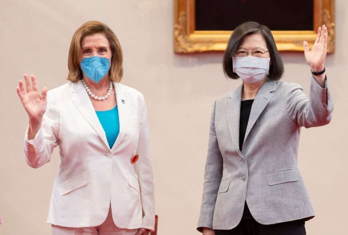 Nancy Pelosi se reunió con Tsai Ing-Wen