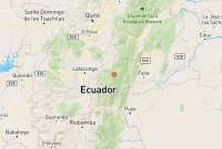 En Latacunga, Cotopaxi, se registró un sismo.
