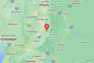 Reportan un sismo en Riobamba, provincia de Chimborazo