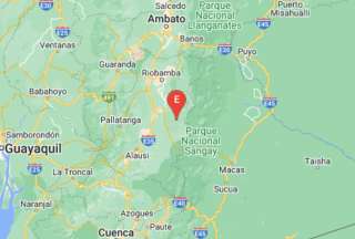 Reportan un sismo en Riobamba, provincia de Chimborazo