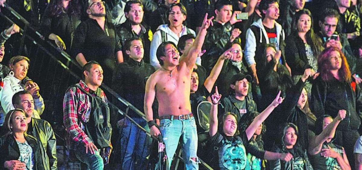 El rock tiene una de sus mayores expresiones, en Quito, en el concierto que se realiza cada 31 de diciembre en la Villaflora (foto).