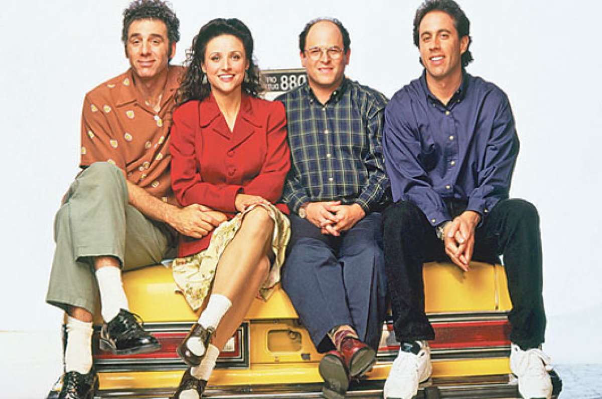 Sus protagonistas: Michael Richards, Julia Louis-Dreyfus, Jason Alexander y Jerry Seinfeld.