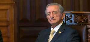 El ministro de Defensa, Oswaldo Jarr&iacute;n, acudi&oacute; este 1 de agosto a la Fiscal&iacute;a para rendir su versi&oacute;n sobre el caso de la muerte de &Oacute;scar y Katty.