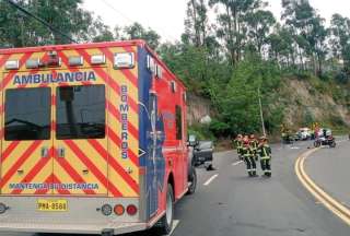 Según autoridades, hasta el momento se han registrado tres siniestros de tránsito en Quito.