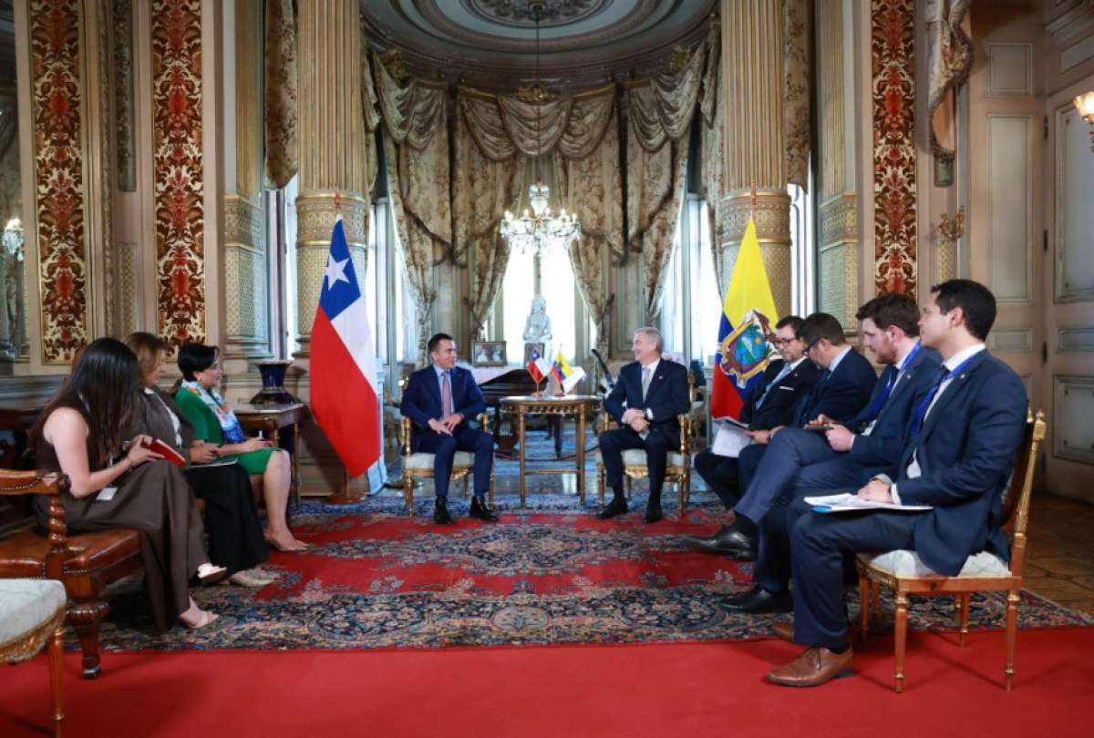 Ecuador y Chile abren nueva etapa de cooperaci&oacute;n con reuni&oacute;n entre Noboa y Kast