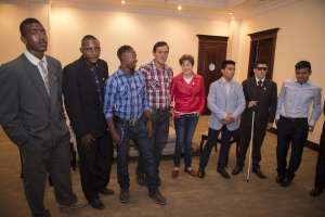 Los atletas ecuatorianos se alistan para viajar a Canad&aacute;. FOTO: Daniel Molineros / EL TEL&Eacute;GRAFO