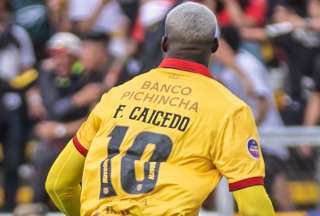 Felipe Caicedo anotó gol agónico para empate de Barcelona SC