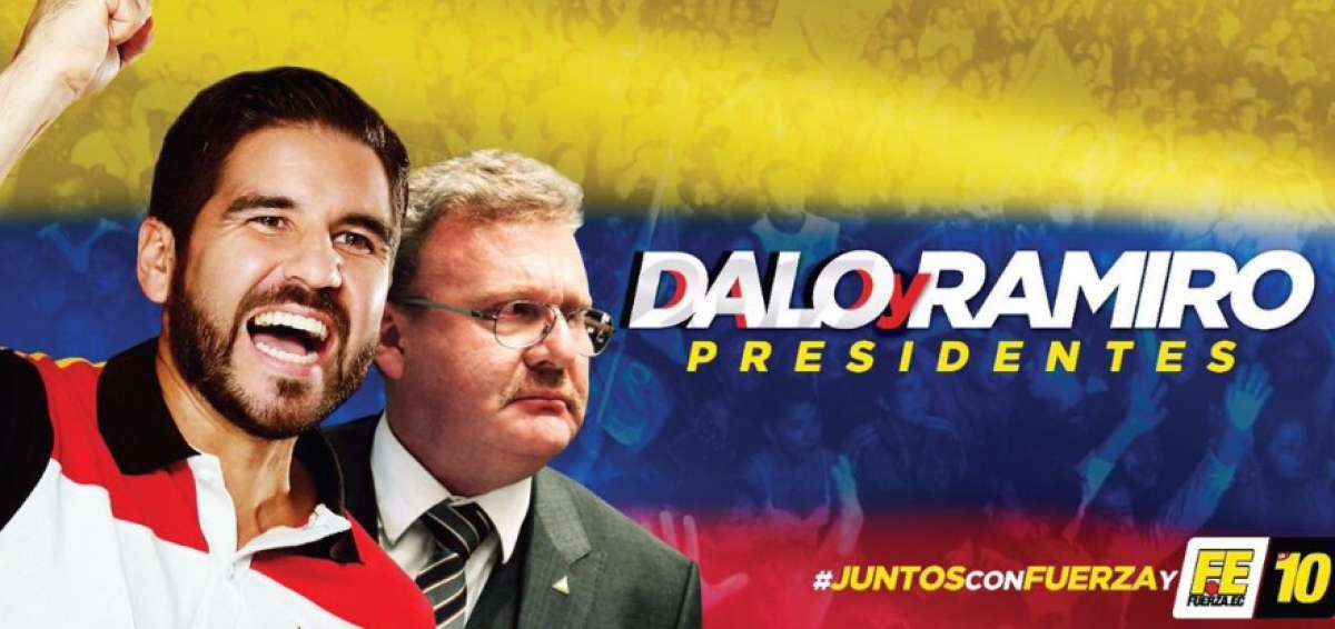 Ramiro Aguilar es el binomio de Dalo Bucaram