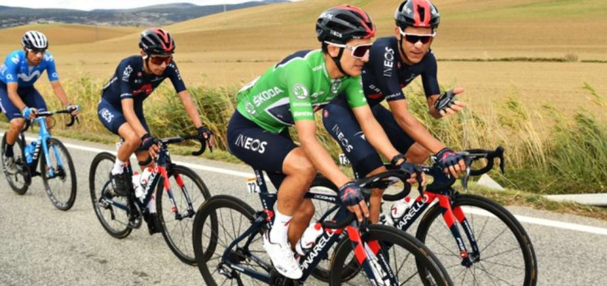 Carapaz es l&iacute;der de monta&ntilde;a en la Vuelta a Espa&ntilde;a
